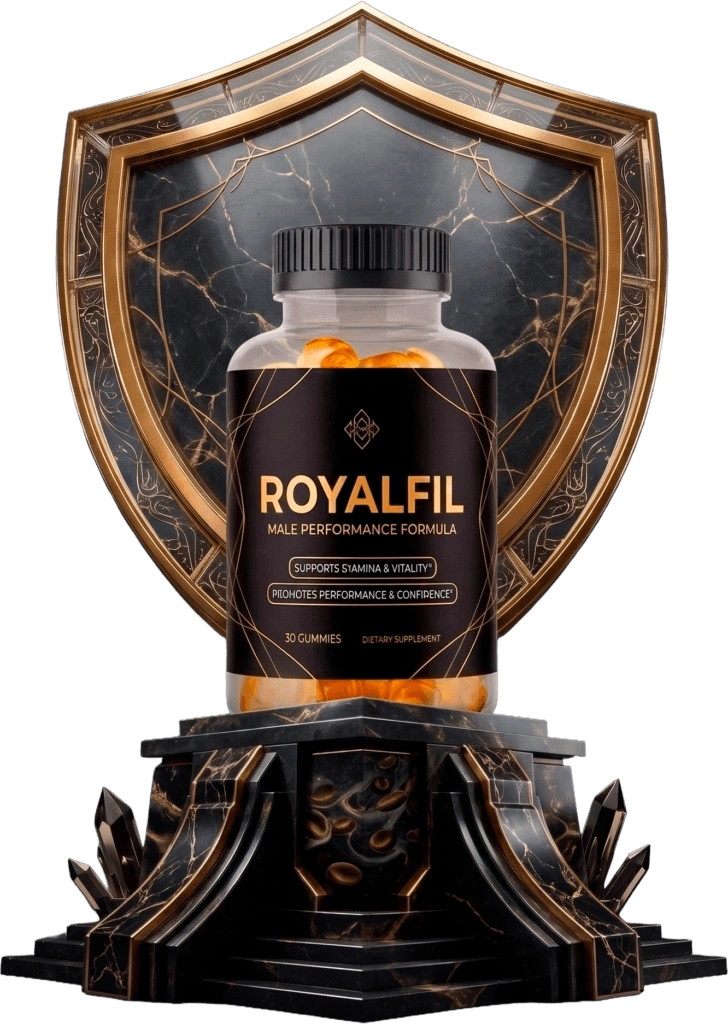 RoyalFil Men's Performance Support Supplement Bottle